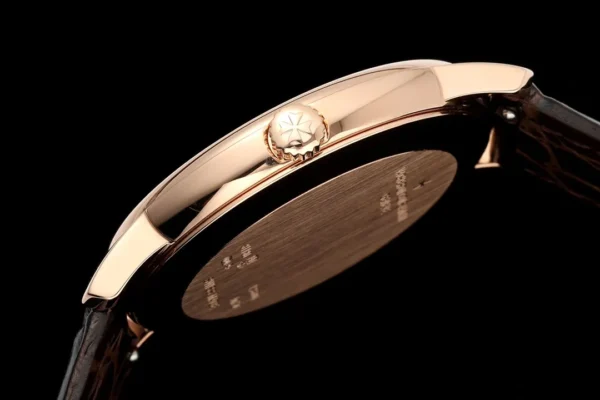 DONG HO VACHERON CONSTANTIN PATRIMONY 81180R REPLICA 11 MA VANG HONG MAT SO MAU TRANG DAY DA KZ FACTORY 40MM 5