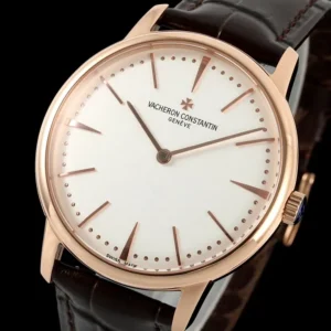 DONG HO VACHERON CONSTANTIN PATRIMONY 81180R REPLICA 11 MA VANG HONG MAT SO MAU TRANG DAY DA KZ FACTORY 40MM 8