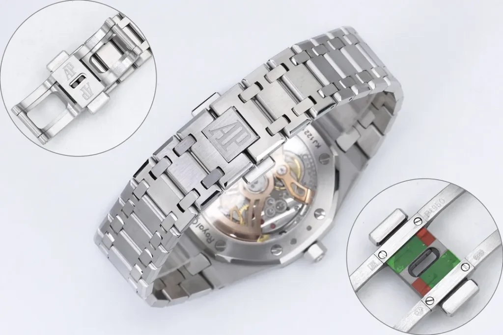 Dong Ho Audemars Piguet Royal Oak Jumbo Extra Thin 16202BC Rep 11 Mat Xanh 39mm 2
