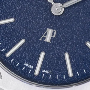 Dong Ho Audemars Piguet Royal Oak Jumbo Extra Thin 16202BC Rep 11 Mat Xanh 39mm 7