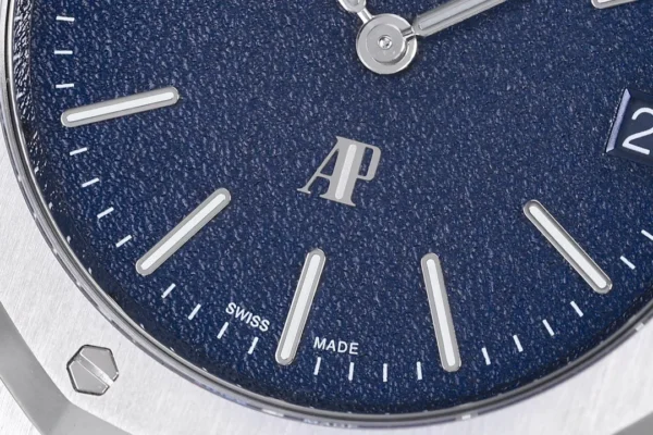 Dong Ho Audemars Piguet Royal Oak Jumbo Extra Thin 16202BC Rep 11 Mat Xanh 39mm 7