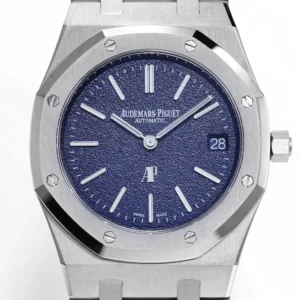 Dong Ho Audemars Piguet Royal Oak Jumbo Extra Thin 16202BC Rep 11 Mat Xanh 39mm 8