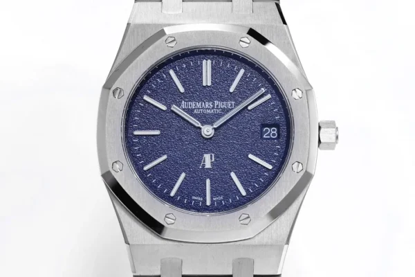 Dong Ho Audemars Piguet Royal Oak Jumbo Extra Thin 16202BC Rep 11 Mat Xanh 39mm 8