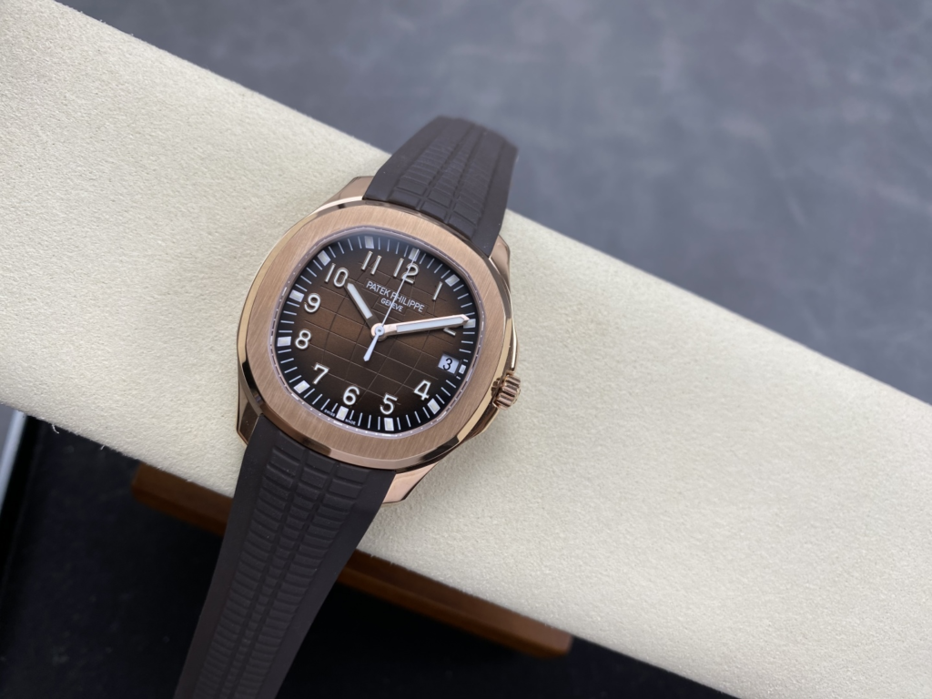 DONG HO PATEK PHILIPPE AQUANAUT 5167 CHE TAC CAO CAP MA VANG HONG MAT NAU CHOCOLATE TINH CHINH AUTOMATIC 40MM 13
