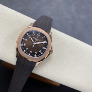 DONG HO PATEK PHILIPPE AQUANAUT 5167 CHE TAC CAO CAP MA VANG HONG MAT NAU CHOCOLATE TINH CHINH AUTOMATIC 40MM 13