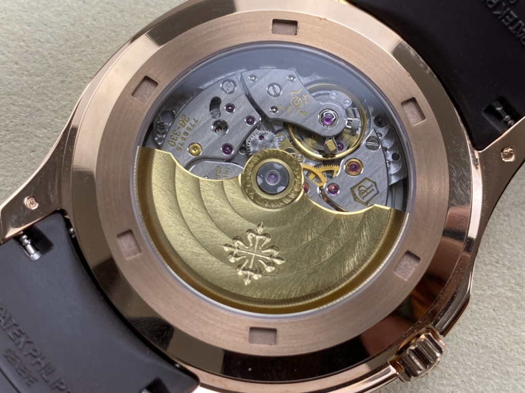 DONG HO PATEK PHILIPPE AQUANAUT 5167 CHE TAC CAO CAP MA VANG HONG MAT NAU CHOCOLATE TINH CHINH AUTOMATIC 40MM 20