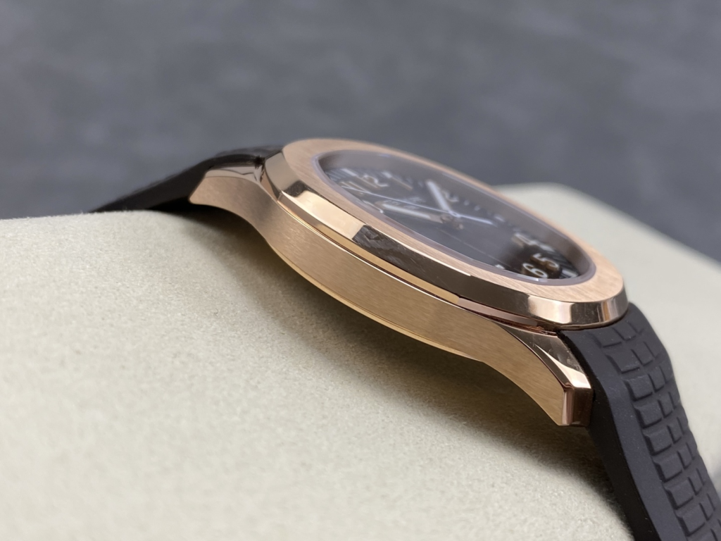 DONG HO PATEK PHILIPPE AQUANAUT 5167 CHE TAC CAO CAP MA VANG HONG MAT NAU CHOCOLATE TINH CHINH AUTOMATIC 40MM 22