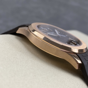 DONG HO PATEK PHILIPPE AQUANAUT 5167 CHE TAC CAO CAP MA VANG HONG MAT NAU CHOCOLATE TINH CHINH AUTOMATIC 40MM 22