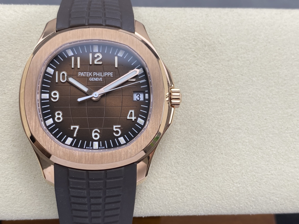 DONG HO PATEK PHILIPPE AQUANAUT 5167 CHE TAC CAO CAP MA VANG HONG MAT NAU CHOCOLATE TINH CHINH AUTOMATIC 40MM 25