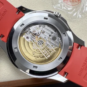 DONG HO PATEK PHILIPPE AQUANAUT 5167 REP 11 MAT XAM TINH CHINH DAY CAO SU DO AUTOMATIC 40MM 9