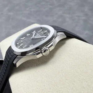 DONG HO PATEK PHILIPPE AQUANAUT 5167 REPLICA 11 MAT XAM TINH CHINH DAY CAO SU DEN 40MM 7