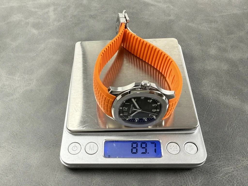 DONG HO PATEK PHILIPPE AQUANAUT 5167 REPLICA 11 MAT XAM TINH CHINH DAY CAO SU DO AUTOMATIC 40MM 1