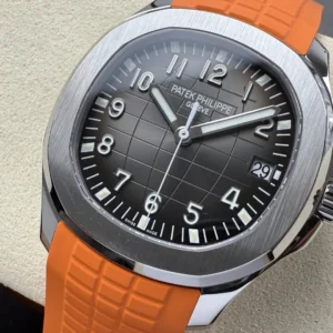 DONG HO PATEK PHILIPPE AQUANAUT 5167 REPLICA 11 MAT XAM TINH CHINH DAY CAO SU DO AUTOMATIC 40MM 8
