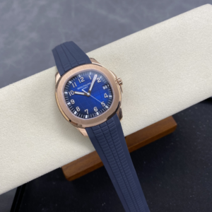 DONG HO PATEK PHILIPPE AQUANAUT 5167 REPLICA MA VANG HONG MAT XANH BLUE TINH CHINH AUTOMATIC 40MM 12
