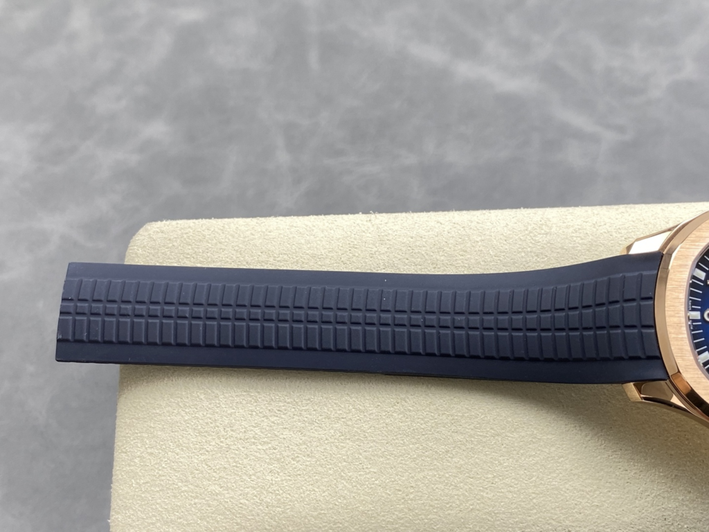 DONG HO PATEK PHILIPPE AQUANAUT 5167 REPLICA MA VANG HONG MAT XANH BLUE TINH CHINH AUTOMATIC 40MM 3