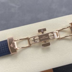 DONG HO PATEK PHILIPPE AQUANAUT 5167 REPLICA MA VANG HONG MAT XANH BLUE TINH CHINH AUTOMATIC 40MM 4