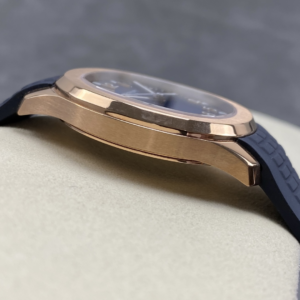 DONG HO PATEK PHILIPPE AQUANAUT 5167 REPLICA MA VANG HONG MAT XANH BLUE TINH CHINH AUTOMATIC 40MM 8