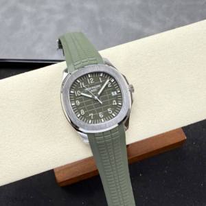 DONG HO PATEK PHILIPPE AQUANAUT 5168G CHE TAC CAO CAP MAT XANH LA TINH CHINH DAY CAO SU 42MM 10