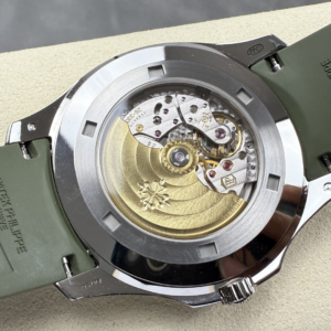 DONG HO PATEK PHILIPPE AQUANAUT 5168G CHE TAC CAO CAP MAT XANH LA TINH CHINH DAY CAO SU 42MM 4