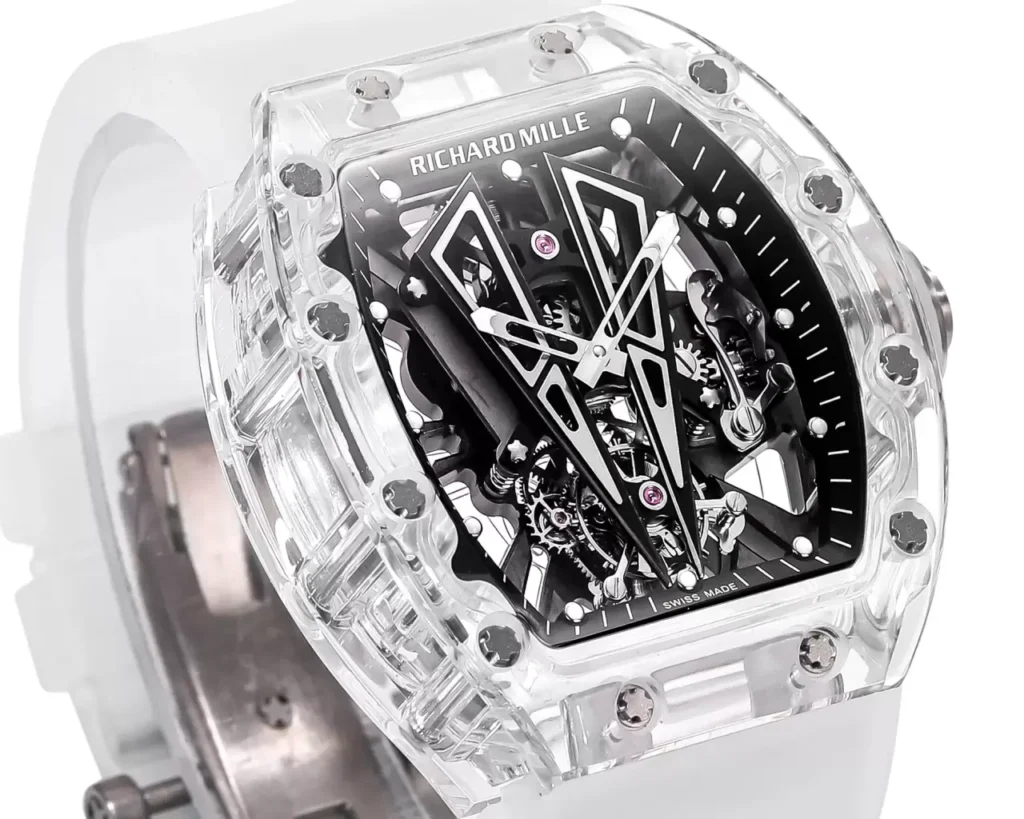 DONG HO RICHARD MILLE RM27 03 CHE TAC VO SAPPHIRE TRONG SUOT DAY CAO SU TOURBILLON 44MM 6