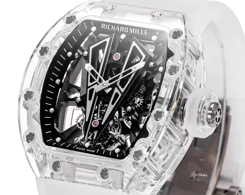 DONG HO RICHARD MILLE RM27 03 CHE TAC VO SAPPHIRE TRONG SUOT DAY CAO SU TOURBILLON 44MM 8