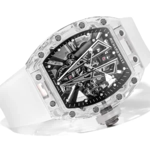 DONG HO RICHARD MILLE RM27 03 CHE TAC VO SAPPHIRE TRONG SUOT DAY CAO SU TOURBILLON 44MM 9