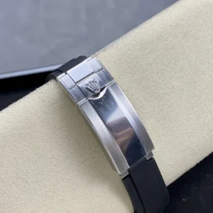 DONG HO ROLEX YACHT MASTER REPLICA 11 TINH CHINH TRONG LUONG BAN THEP MAT DEN CHUAN AUTH AR FACTORY 40MM 3