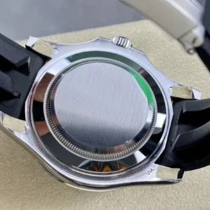 DONG HO ROLEX YACHT MASTER REPLICA 11 TINH CHINH TRONG LUONG BAN THEP MAT DEN CHUAN AUTH AR FACTORY 40MM 4